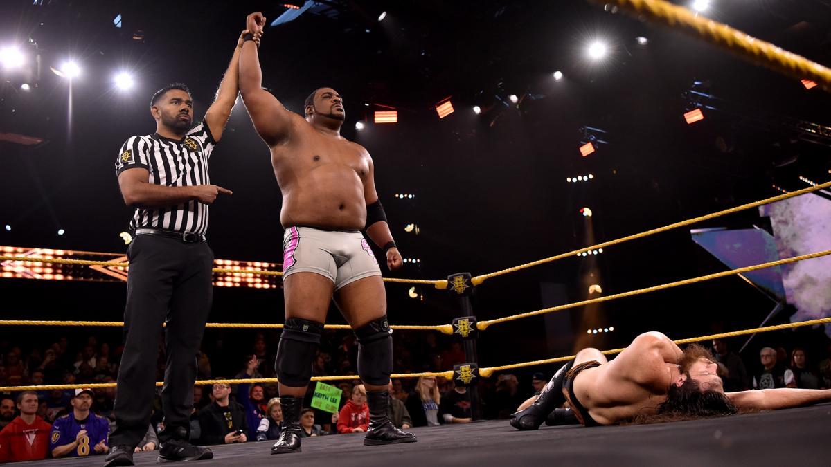 Keith Lee WWE NXT Fatal 4 Way Cameron Grimes