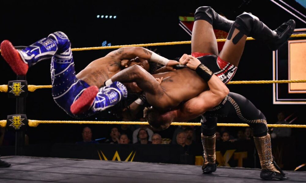WWE NXT 205 Live Isiah Swerve Scott Lio Rush Tyler Breeze