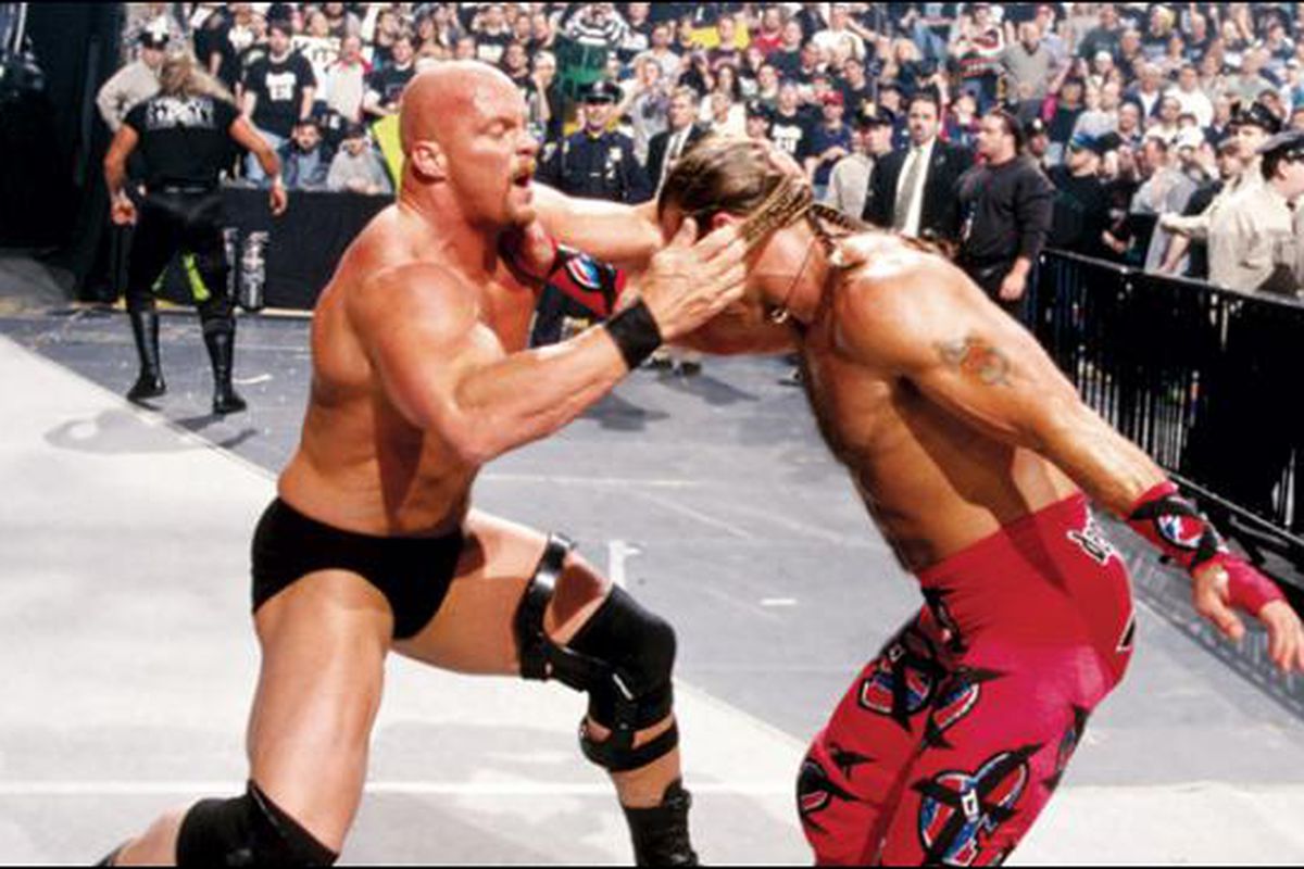 WWF Championship 1998 Steve Austin Shawn Michaels