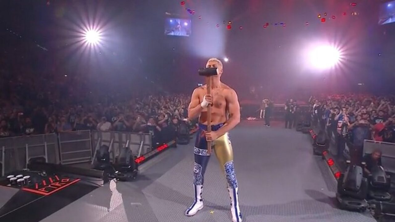 Cody Rhodes AEW Sledgehammer