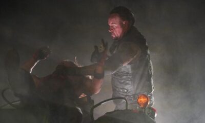 WWE WrestleMania 36 AJ Styles The Undertaker Boneyard Match