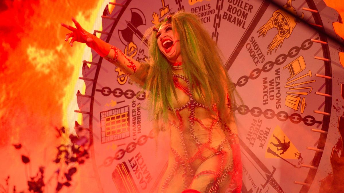 WWE NXT Halloweed Havoc Shotzi Blackheart