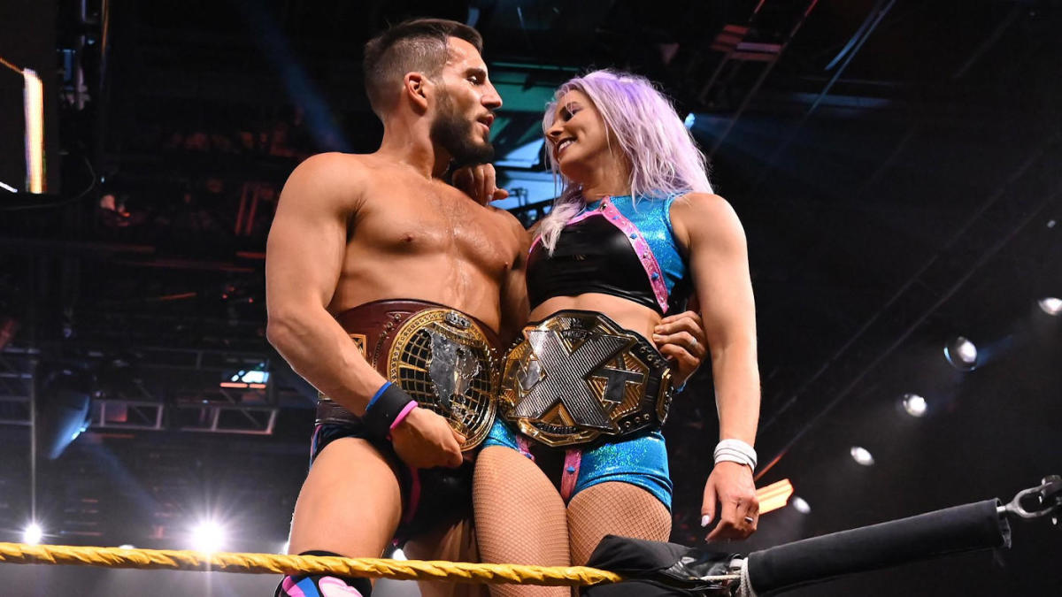 WWE NXT Johnny Gargano Candice LeRae