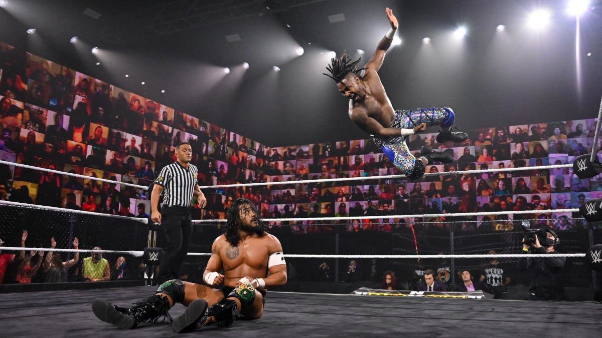 WWE NXT Takeover 31 Swerve Scott Santos Escobar Capitol Wrestling Center