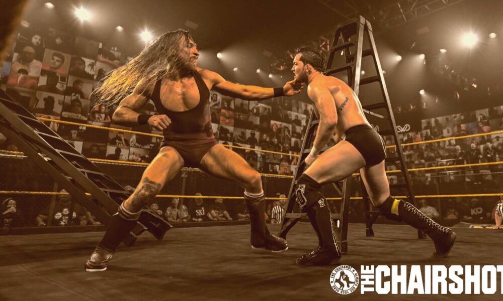 WWE NXT Pete Dunne Kyle O'Reilly Ladder Match
