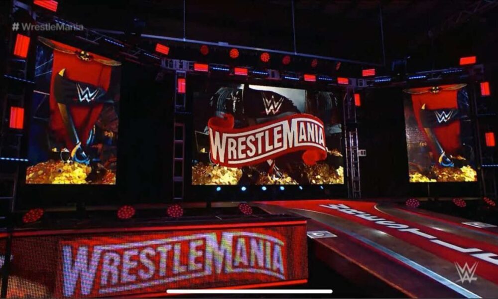 WWE WrestleMania 36 Stage
