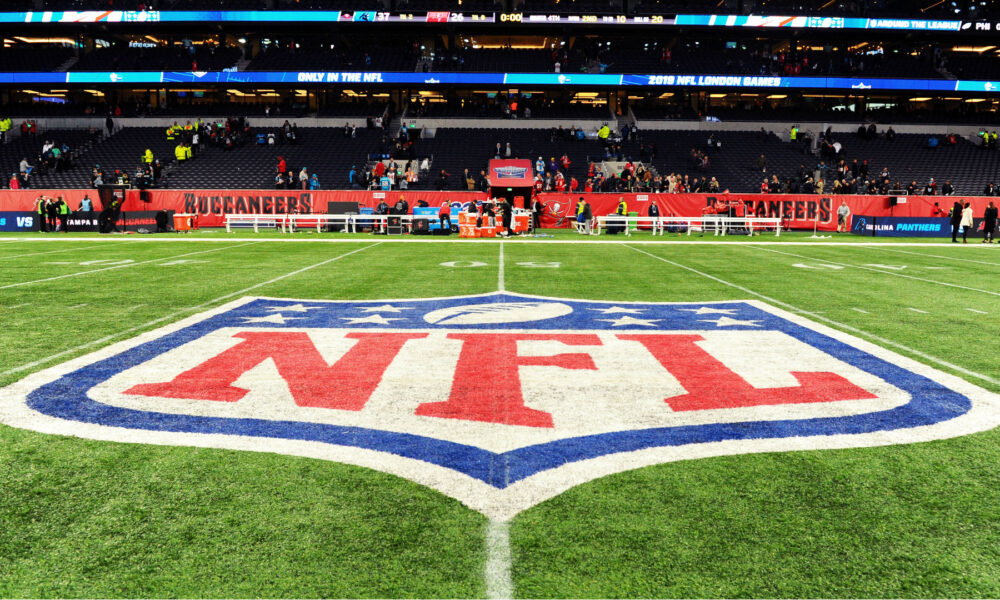 NFL logo stadium field