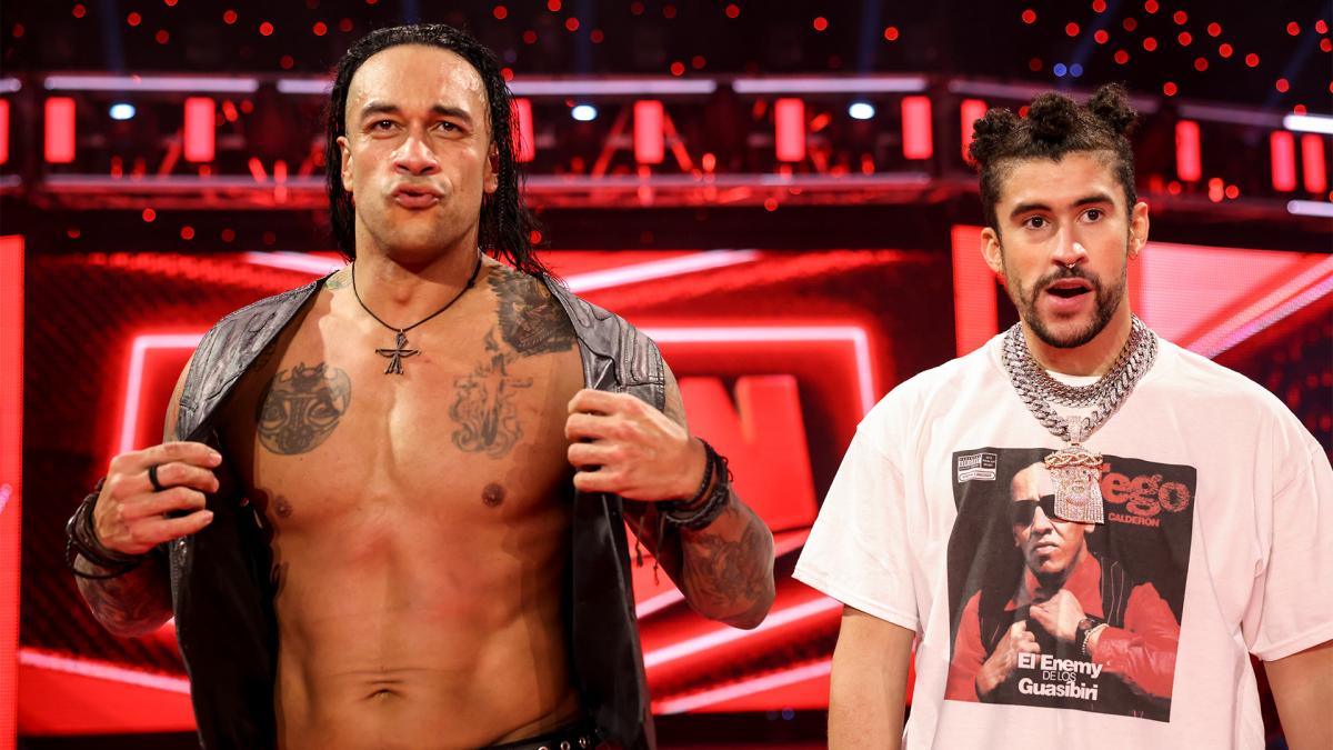 WWE Raw Damian Priest Bad Bunny
