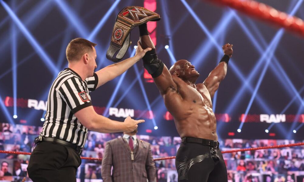 Bobby Lashley WWE Champion Raw