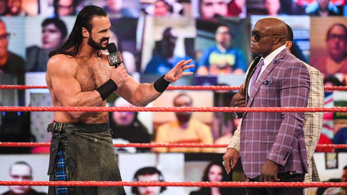 WWE Raw Drew McIntyre Bobby Lashley