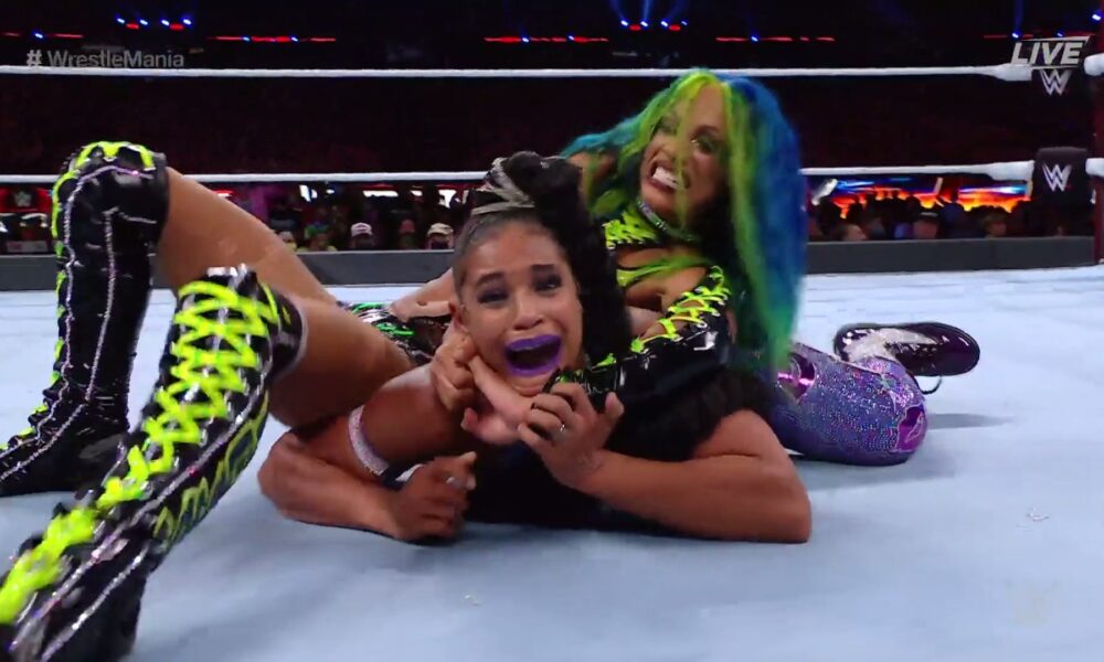 WWE WrestleMania 37 Sasha Banks Bianca Belair