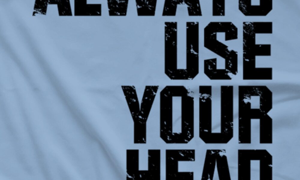 Always Use Your Head Square 1400