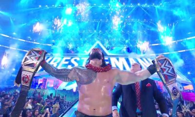 WWE WrestleMania 38 Roman Reigns Double Champ