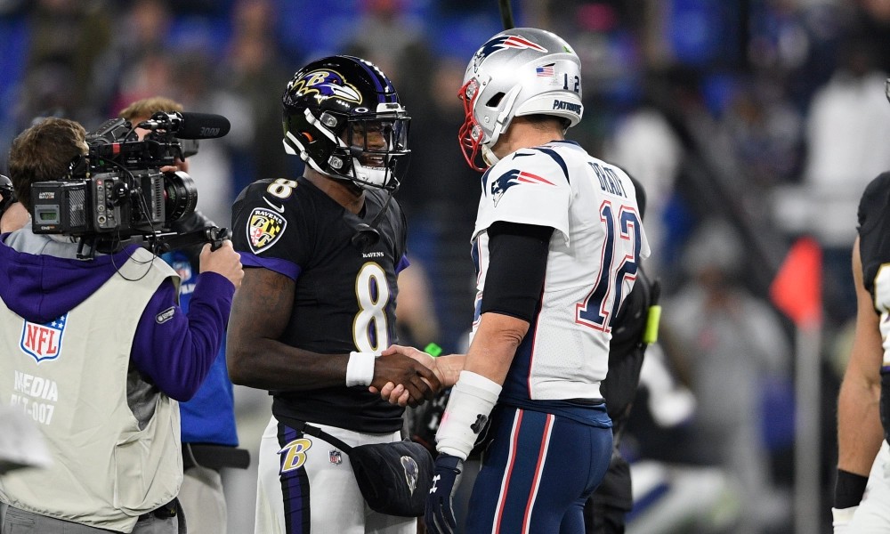 NFL Tom Brady Lamar Jackson