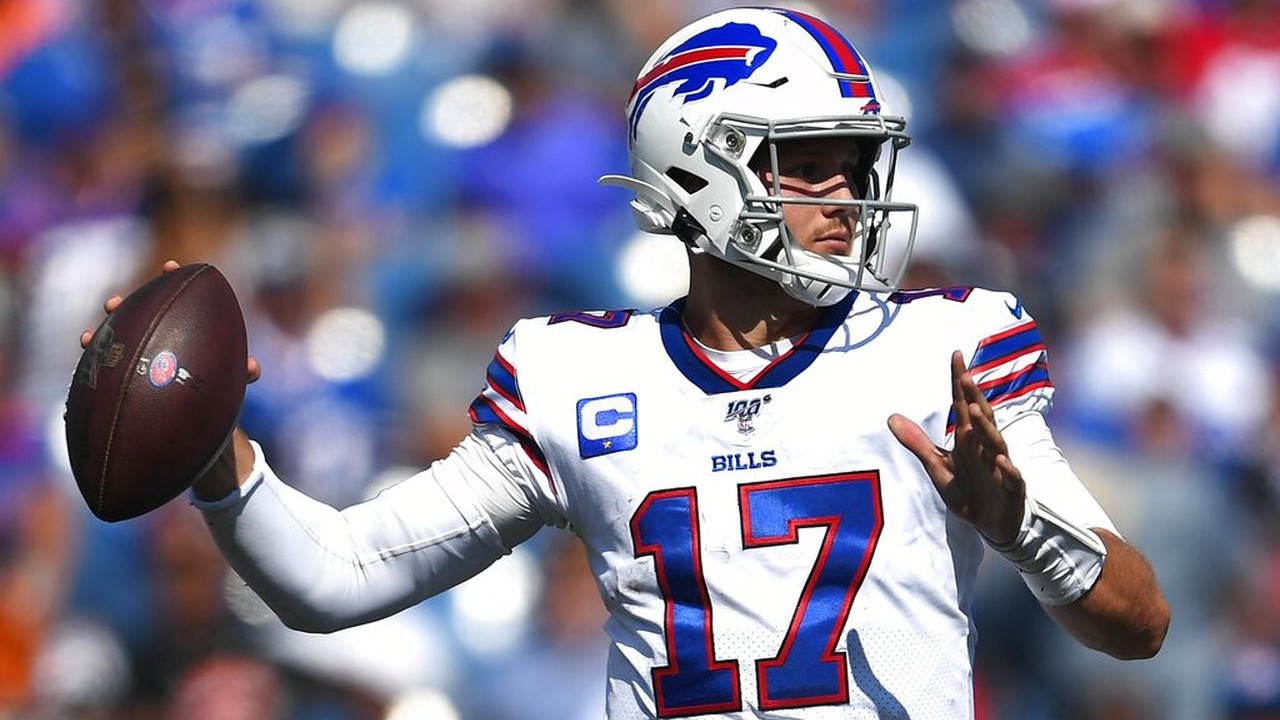 Josh Allen Buffalo Bills Away Jersey