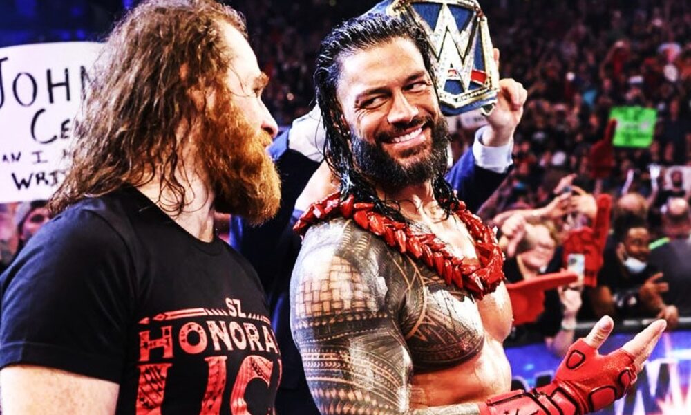 Sami Zayn Roman Reigns