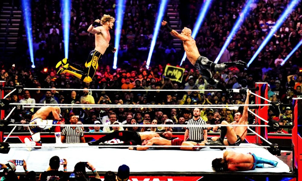 2023 WWE Royal Rumble Logan Paul Ricochet