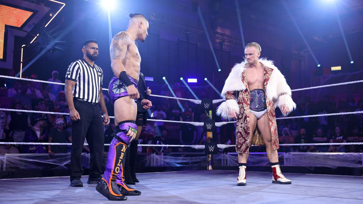WWE NXT Halloween Havoc Night 2 Carmelo Hayes Ilja Dragunov
