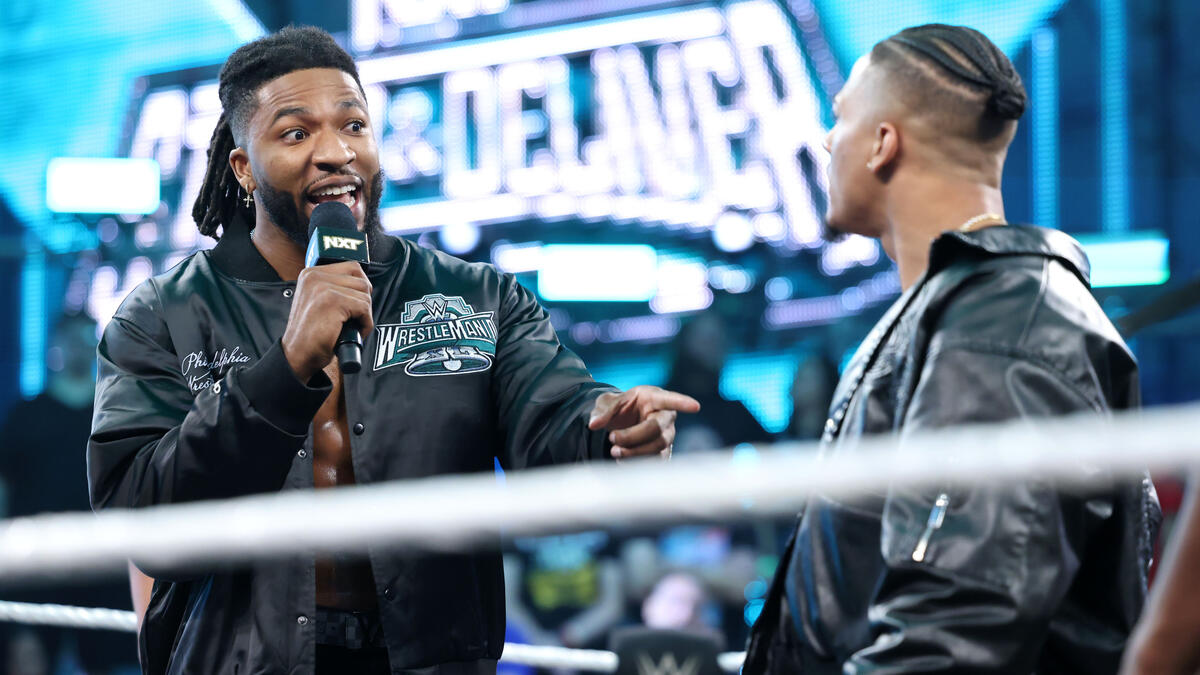 WWE NXT Trick Williams Carmelo Hayes Stand & Deliver